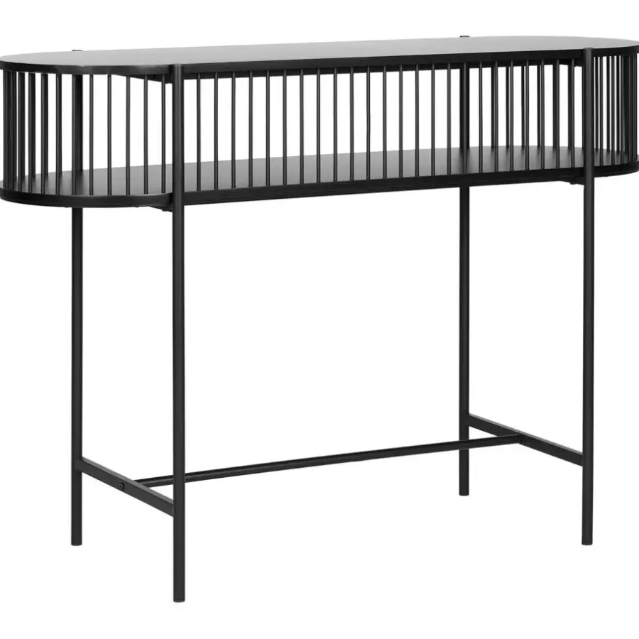 Leen Bakker BIRSON - Consoletafel - Zwart - MDF