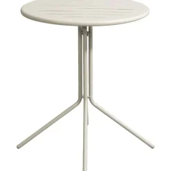 Tuintafels-Leen Bakker Bistrotafel Vence - zand - 70xØ60 cm