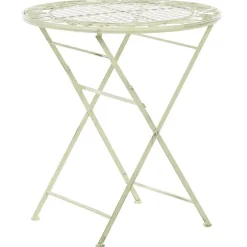 Bistro- & Balkonsets-Beliani BIVIO - Bistroset voor 2 - Groen - IJzer