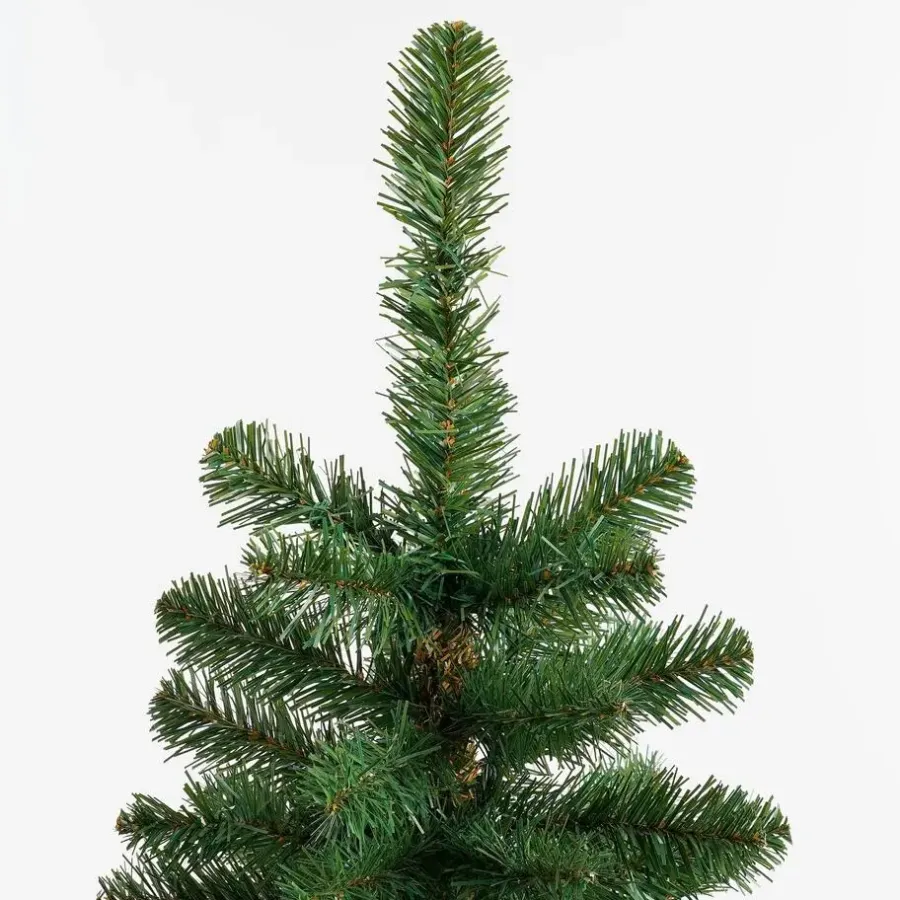 Kerstbomen-Black Box Trees Bedford Kunstkerstboom - H230 x Ø130 cm - Groen