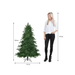 Black Box Trees Brampton Kunstkerstboom - H120 x Ø91 cm - Groen
