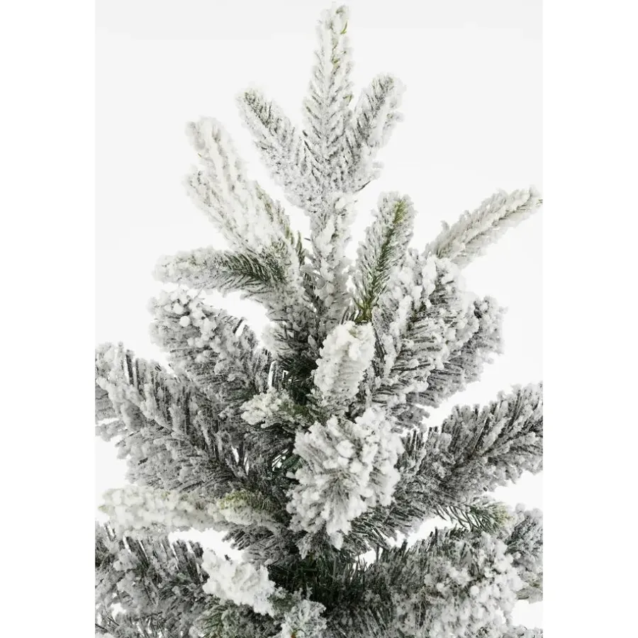 Kerstbomen-Black Box Trees Grimshaw Kunstkerstboom in Pot - H120 x Ø60 cm - Groen