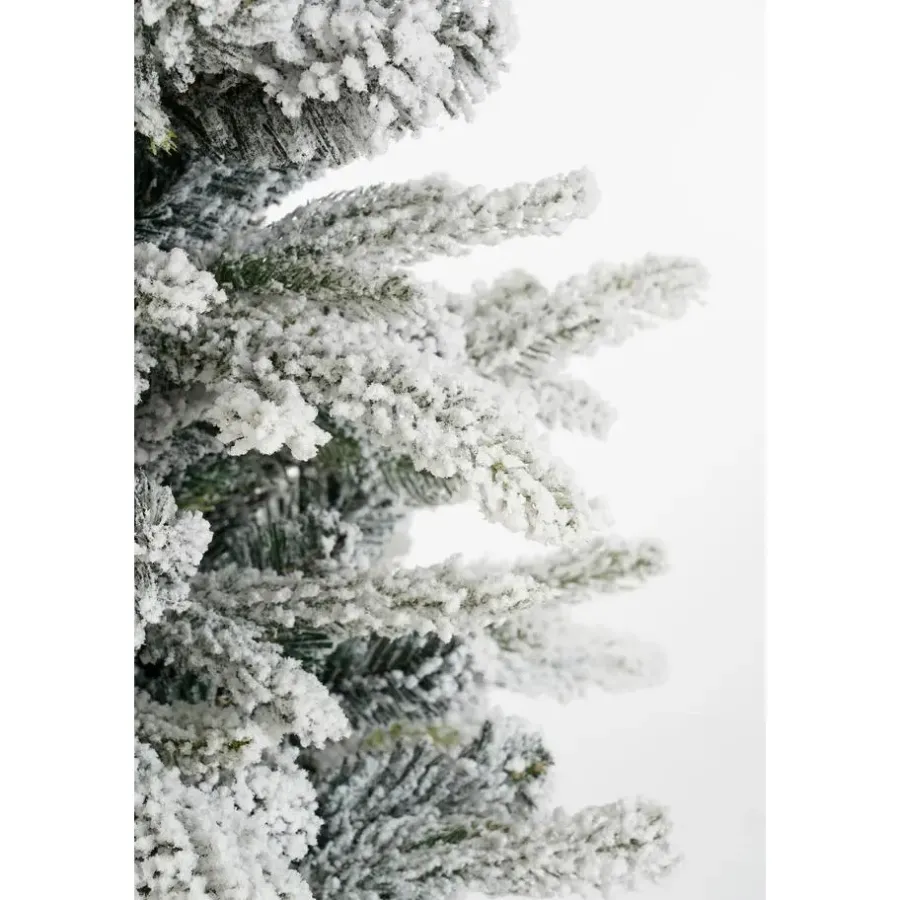 Kerstbomen-Black Box Trees Grimshaw Kunstkerstboom in Pot - H120 x Ø60 cm - Groen