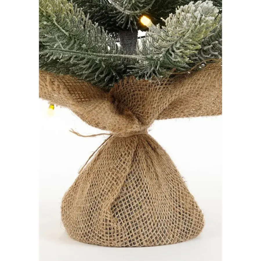 Kerstbomen-Black Box Trees Nagoya Kunstkerstboom met Verlichting - H60 x Ø44 cm