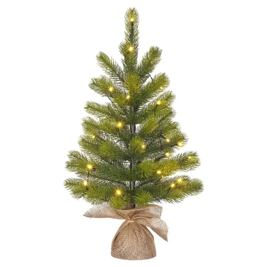 Kerstbomen-Black Box Trees Nagoya Kunstkerstboom met Verlichting - H60 x Ø44 cm