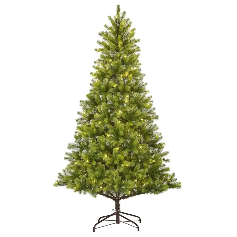 Kerstbomen-Black Box Trees Nagoya Kunstkerstboom met Verlichting - H180 x Ø108 cm