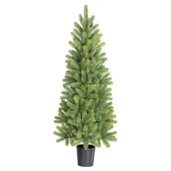 Kerstbomen-Black Box Trees Nagoya Kunstkerstboom - H120 x Ø60 cm - Groen