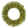 Kerstverlichting-Black Box Trees Nigata Kerstkrans met LED Verlichting - Ø60 cm - Groen