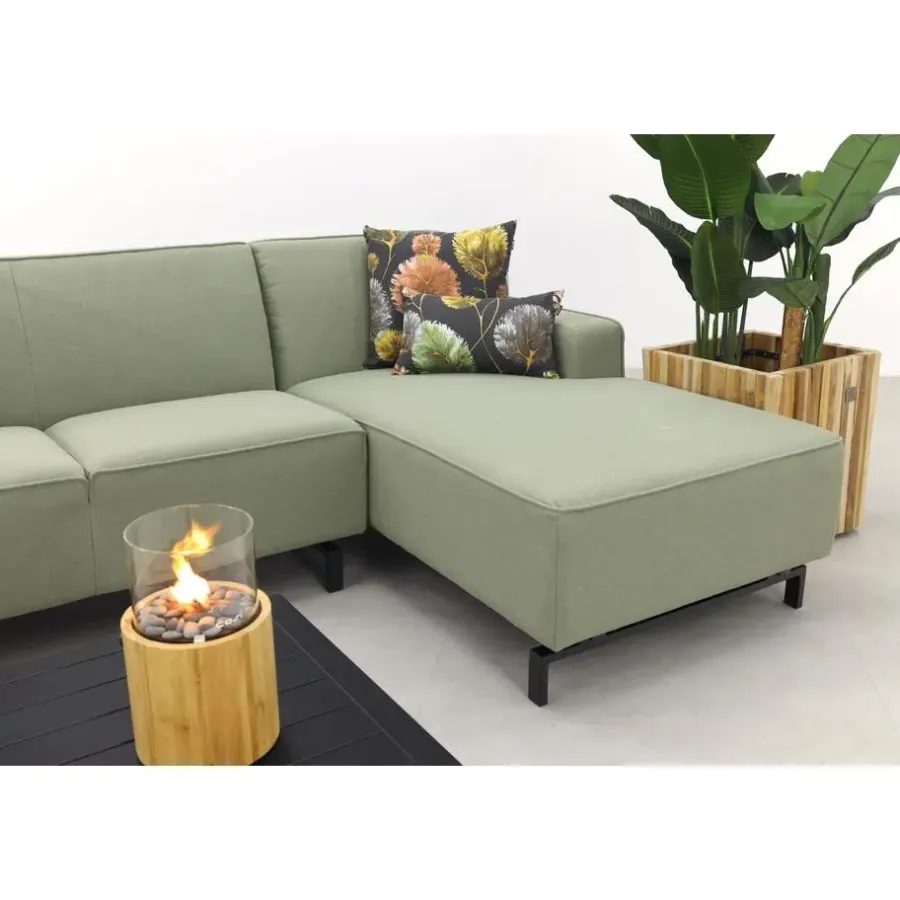 Loungesets-ZITT Outdoor Boavista/Toronto loungeset - Heritage leaf - 3-delig - Links