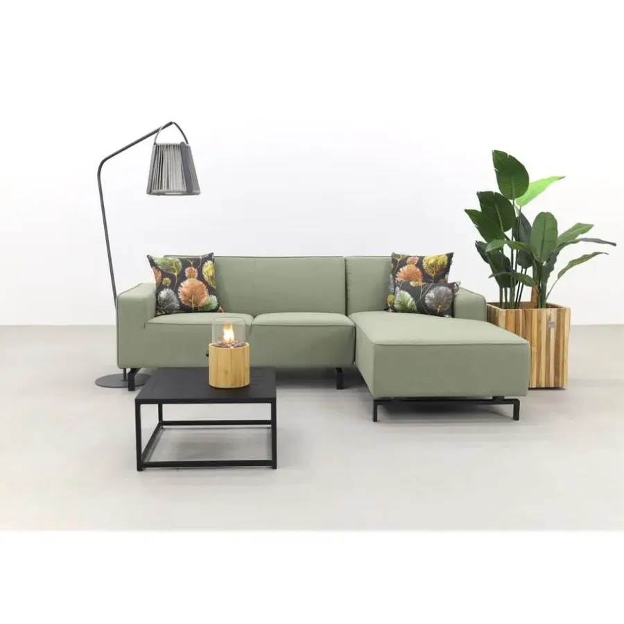 Loungesets-ZITT Outdoor Boavista/Toronto loungeset - Heritage leaf - 3-delig - Links