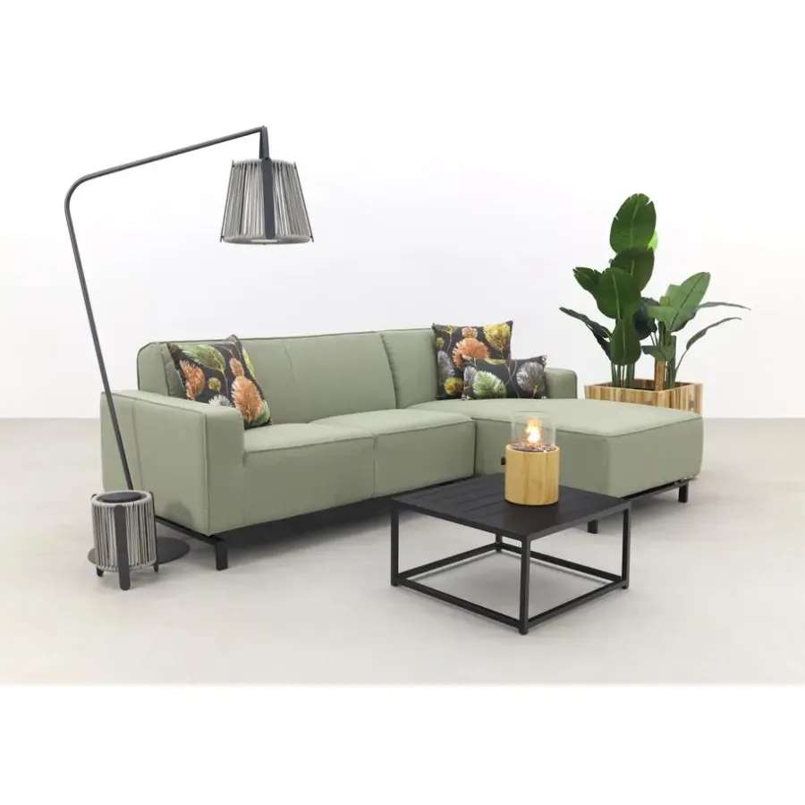Loungesets-ZITT Outdoor Boavista/Toronto loungeset - Heritage leaf - 3-delig - Links