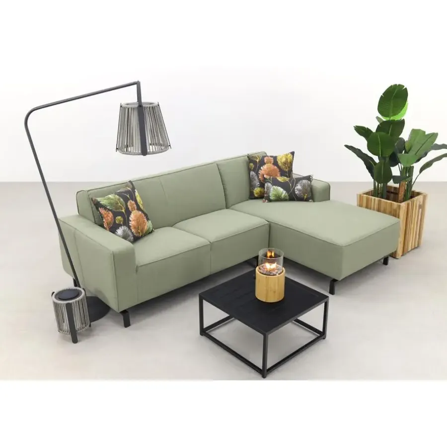 Loungesets-ZITT Outdoor Boavista/Toronto loungeset - Heritage leaf - 3-delig - Links