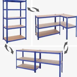 Bobbel Home Bobbel Garden - Stellingkast - 200 x 100 x 50 cm - 5 Planken
