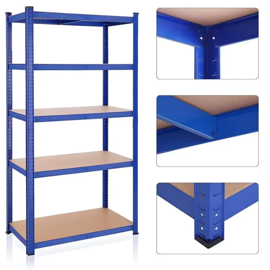 Bobbel Home Bobbel Garden - Stellingkast - 200 x 100 x 50 cm - 5 Planken