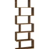 Boekenkasten|Boekenkasten-Bobbel Home - Boekenkast - Kubus - 6 Compartimenten - Bruin