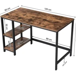 Bureaus-Bobbel Home - Bureau - Vintage - Zwart