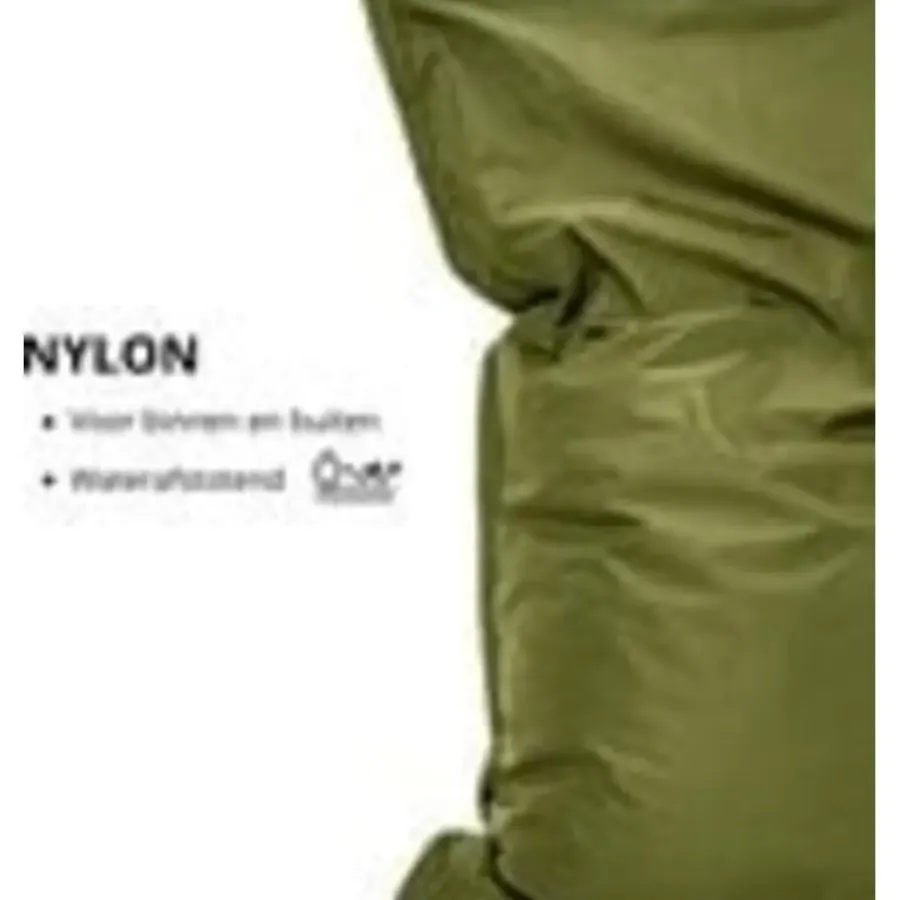 Bobbel Home Ruime zitzak Kussen Nylon 100x150cm