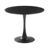 Ronde Eettafels-Beliani BOCA - Ronde eettafel - Zwart - 90 cm - MDF