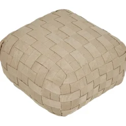 Poefen-Leen Bakker BODLA - Buitenpoef - Beige - 50 x 50 cm - Synthetisch materiaal