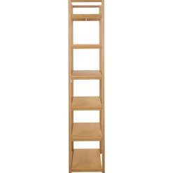 Boekenkasten|Boekenkasten-Giga Living Boekenkast Naturel - 80x40x199,2cm - Mista