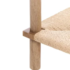 Sidetables-Leen Bakker BONDI - Sidetable - Lichtbruin - Spaanplaat/Papierkoord