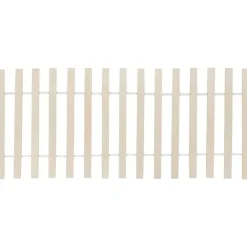 Beliani BONNAC - Eenpersoonsbed - Grijs - 90 x 200 cm - Dennenhout
