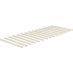 Beliani BONNAC - Eenpersoonsbed - Lichtroze - 90 x 200 cm - Dennenhout