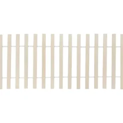 Beliani BONNAC - Eenpersoonsbed - Lichtroze - 90 x 200 cm - Dennenhout