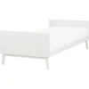 Kinderbedden-Beliani BONNAC - Eenpersoonsbed - Wit - 90 x 200 cm - Dennenhout