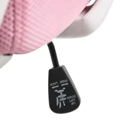 Bureaustoelen|Bureaustoelen-Leen Bakker BONNY - Bureaustoel - Roze - Polyester