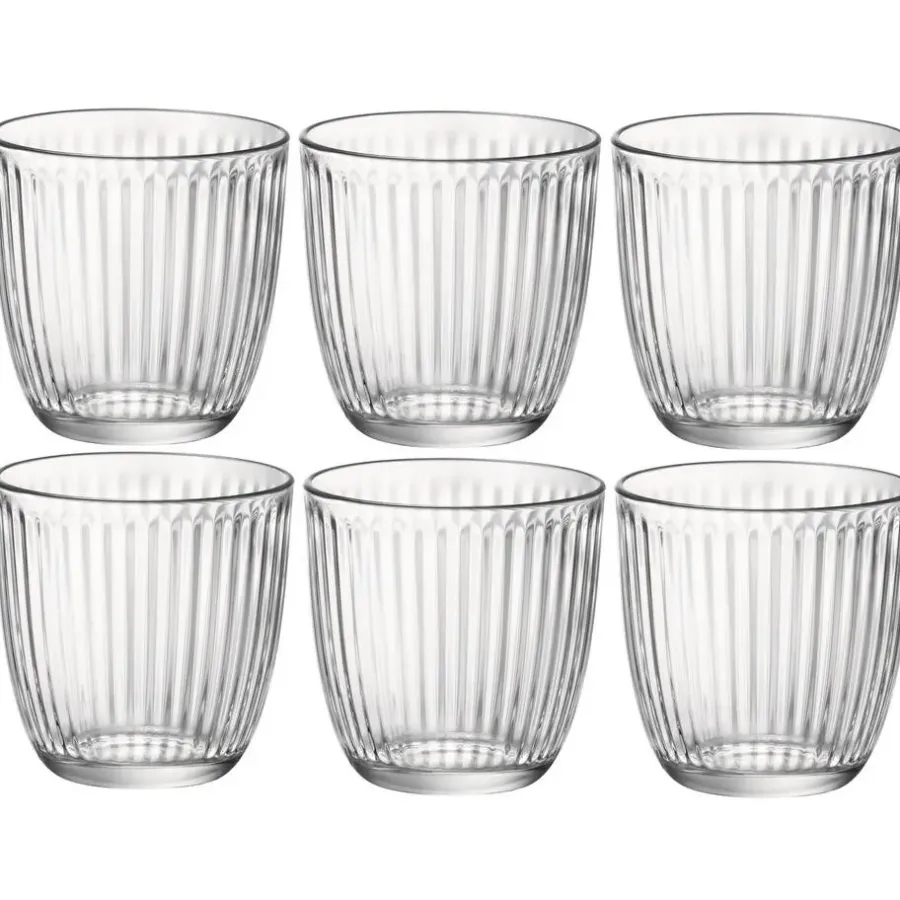 Waterglazen-Bormioli Rocco Drinkglazen - 6x stuks - transparant - 290 ml