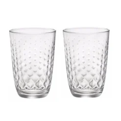 Waterglazen-Bormioli Rocco Drinkglazen Glit - 6x stuks - glas - 390 ml