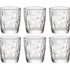 Bormioli Rocco waterglazen/sapglazen Diamond Dof - 6x - 390 ml