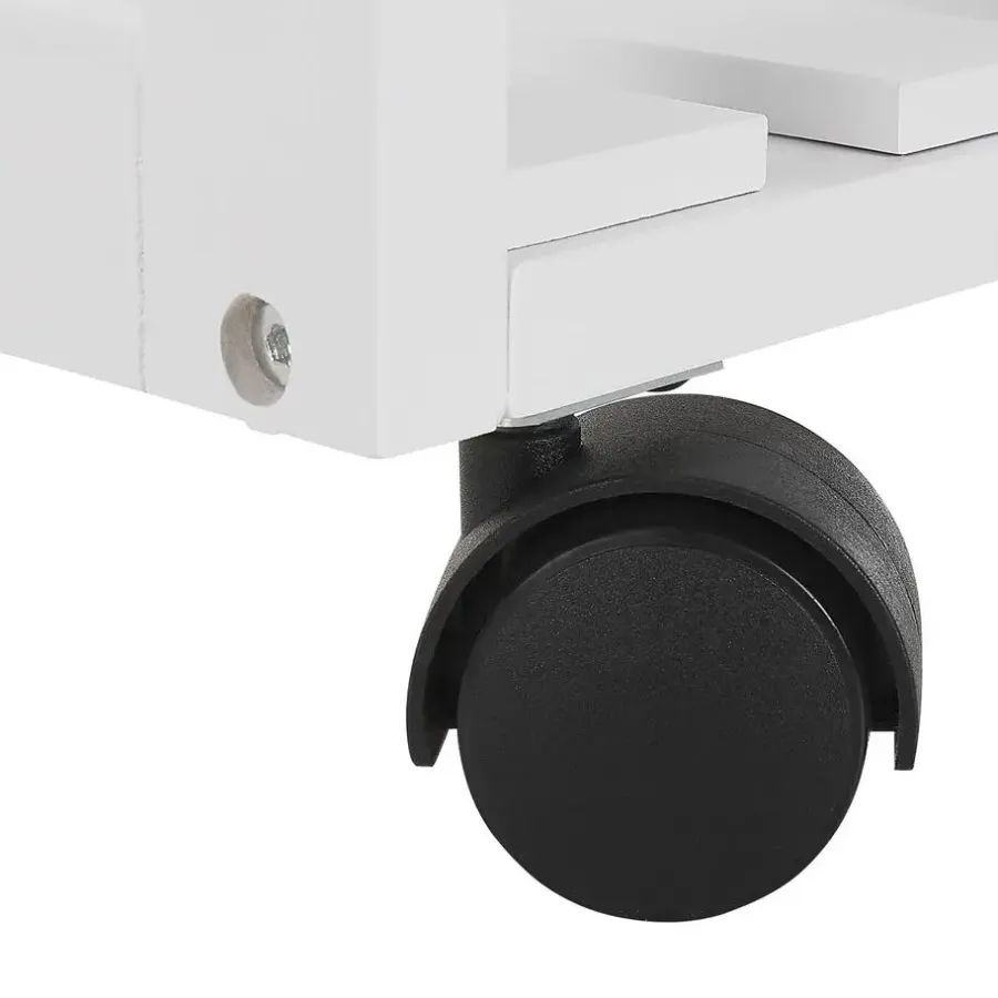 Beliani BOVES - Keukentrolley - Wit - MDF