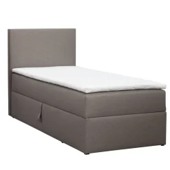 Leen Bakker Boxcombinatie met opbergruimte Orebro 4-delig - taupe - 90x200 cm
