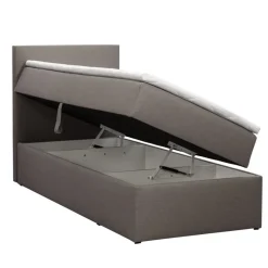 Leen Bakker Boxcombinatie met opbergruimte Orebro 4-delig - taupe - 90x200 cm