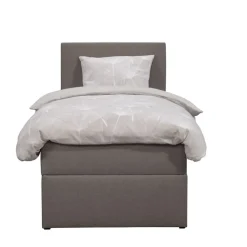 Leen Bakker Boxcombinatie met opbergruimte Orebro 4-delig - taupe - 90x200 cm