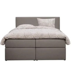Leen Bakker Boxcombinatie Orebro 6-delig - taupe - 140x200 cm