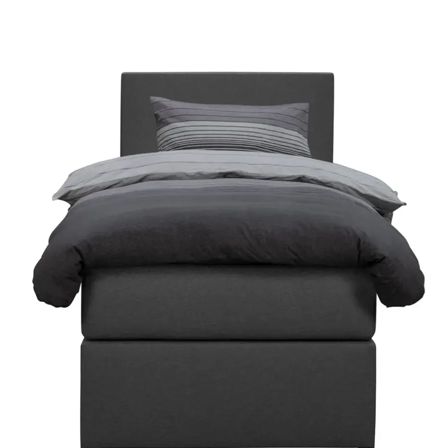 Leen Bakker Boxcombinatie Orebro 4-delig - antraciet - 90x200 cm