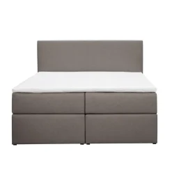 2-Persoons Boxsprings-Leen Bakker Boxcombinatie Orebro 6-delig - taupe - 160x200 cm