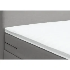2-Persoons Boxsprings-Leen Bakker Boxcombinatie Varberg 5-delig - grijs - 160x200 cm