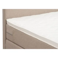 1-Persoons Boxsprings-Leen Bakker Boxspring Liv egaal - beige - 90x200 cm - slanke poot