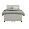 Leen Bakker Boxspring Liv egaal - ecru - 120x200 cm - ronde poot