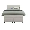 1-Persoons Boxsprings-Leen Bakker Boxspring Liv egaal - ecru - 120x200 cm - vierkante poot