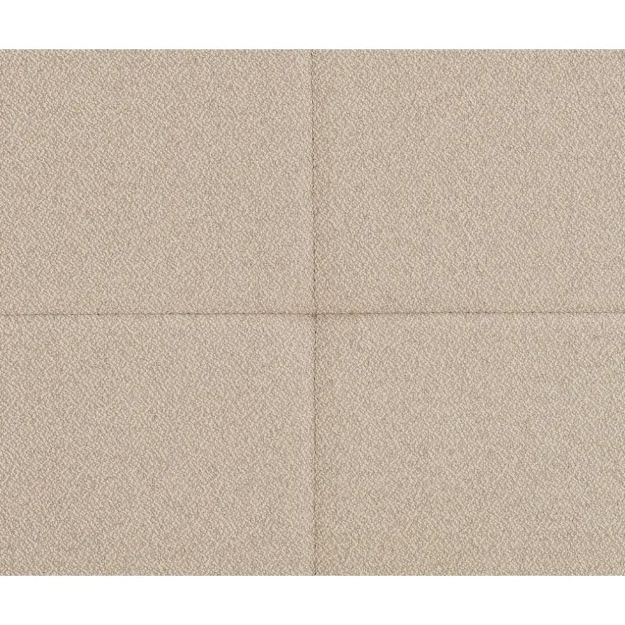 2-Persoons Boxsprings-Leen Bakker Boxspring Liv geblokt - beige - 180x200 cm - slanke poot