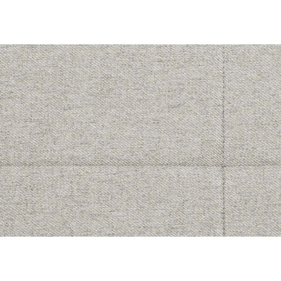 Leen Bakker Boxspring Liv geblokt - ecru - 160x200 cm - slanke poot