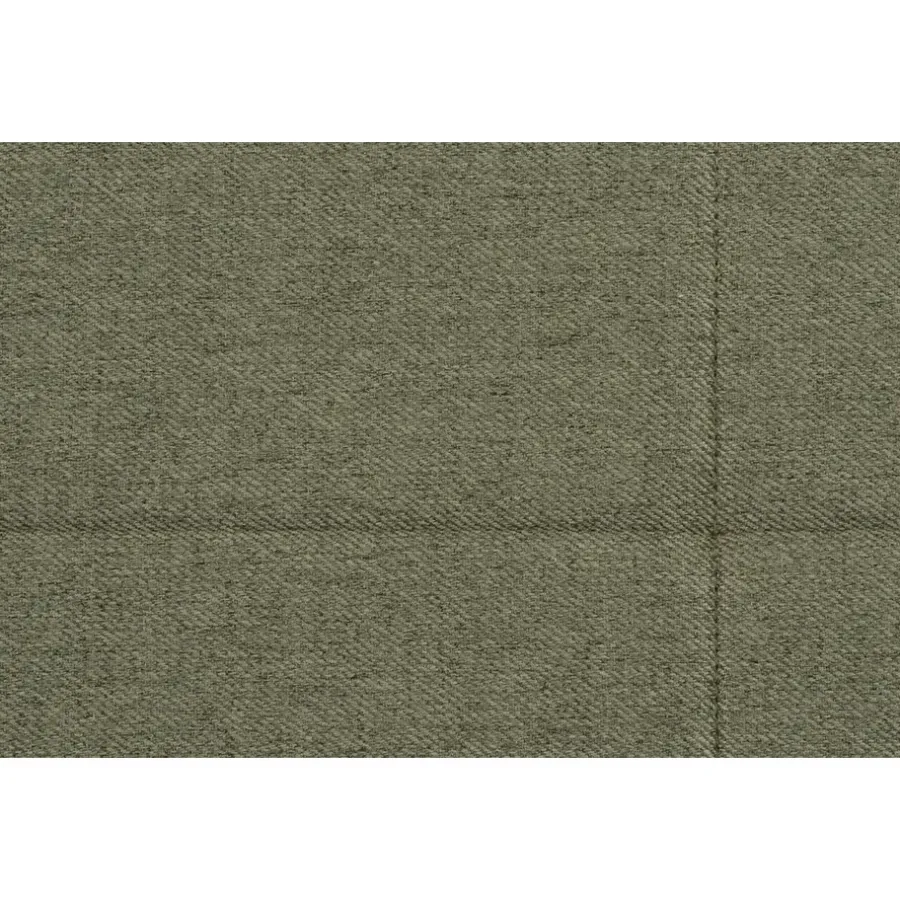 Leen Bakker Boxspring Liv geblokt - groen - 120x200 cm - slanke poot