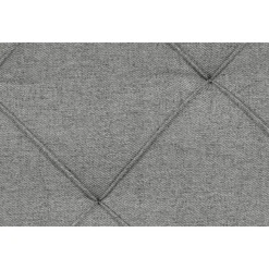 2-Persoons Boxsprings-Leen Bakker Boxspring met opbergruimte Liv geruit - lichtgrijs - 160x200 cm