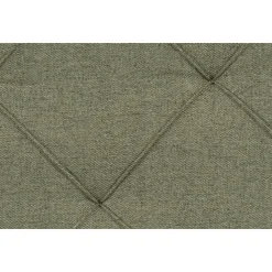 Leen Bakker Boxspring met opbergruimte Liv geruit - groen - 90x200 cm