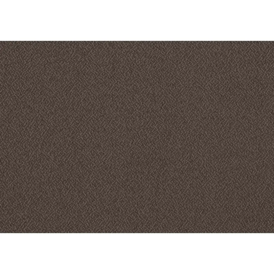 Leen Bakker Boxspring met opbergruimte en voetbord Liv egaal - donkerbruin - 140x200cm